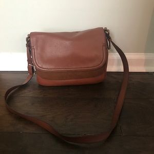 fossil peyton leather crossbody bag